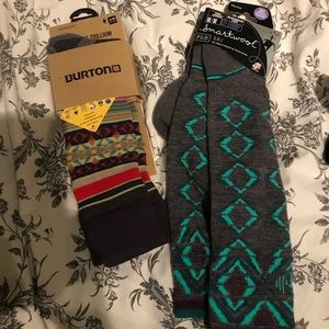 Two pairs of ski socks!